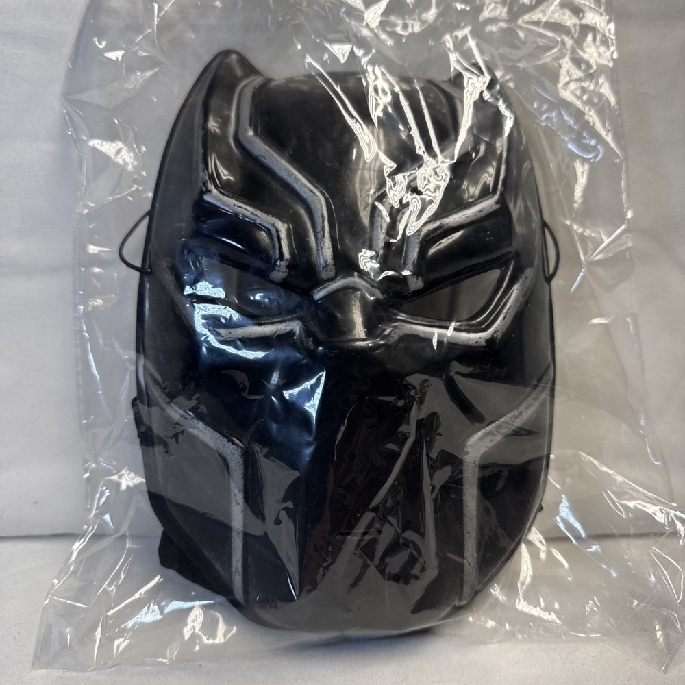 Black Panther Battle Mask Marvel Avengers Child Halloween Costume One Size